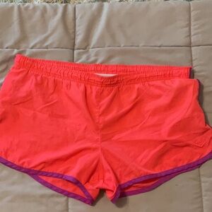 Pony Peach & Purple Athletic Shorts